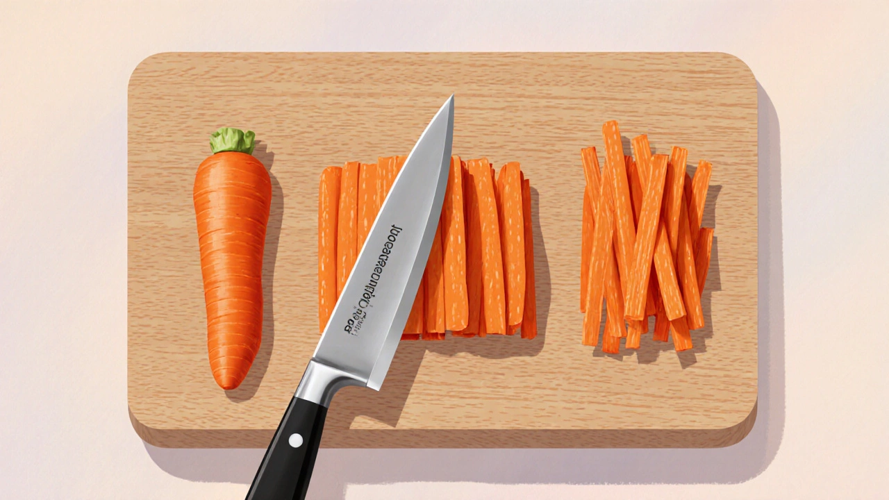 Hands washing turmeric roots under running water, then slicing them into thin pieces on a cutting board.