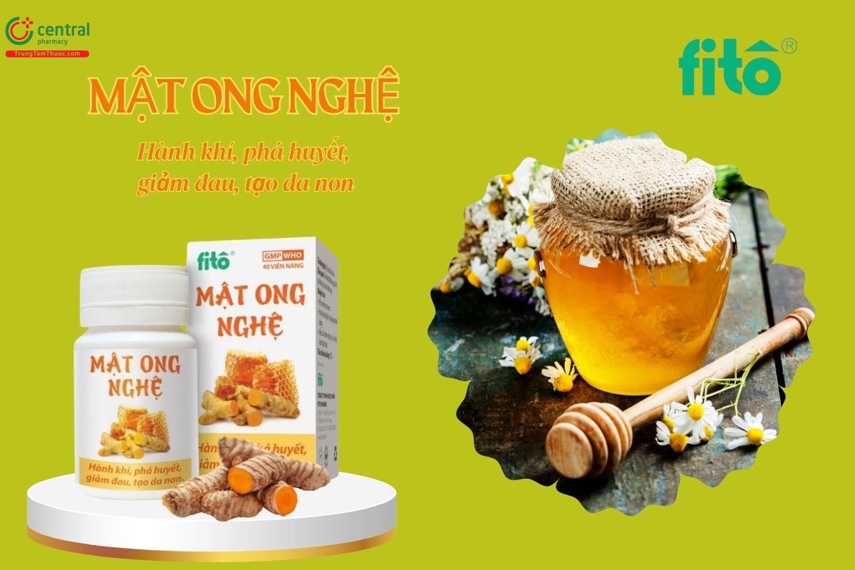 mật ong nghệ chống viêm giảm sưng đau