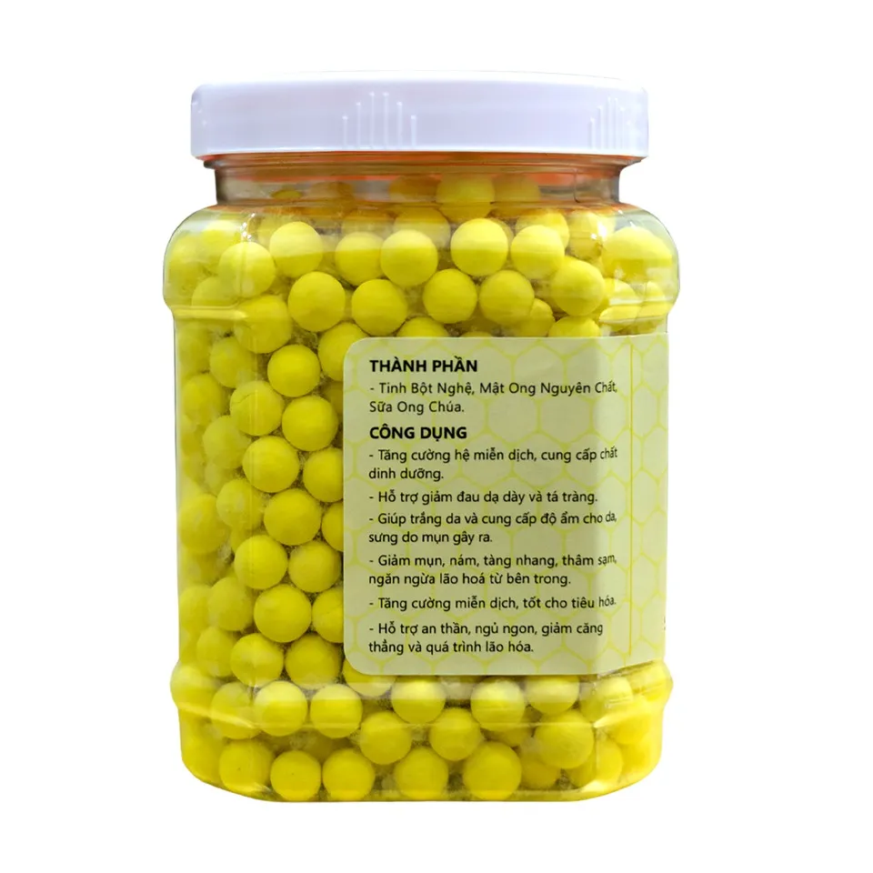 mật ong nghệ tăng cường hệ miễn dịch