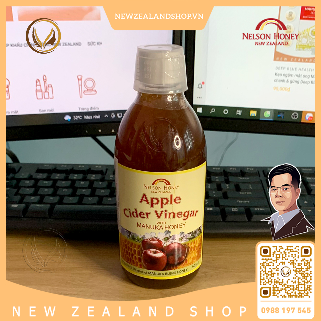 món ăn cao cấp với mật ong Manuka