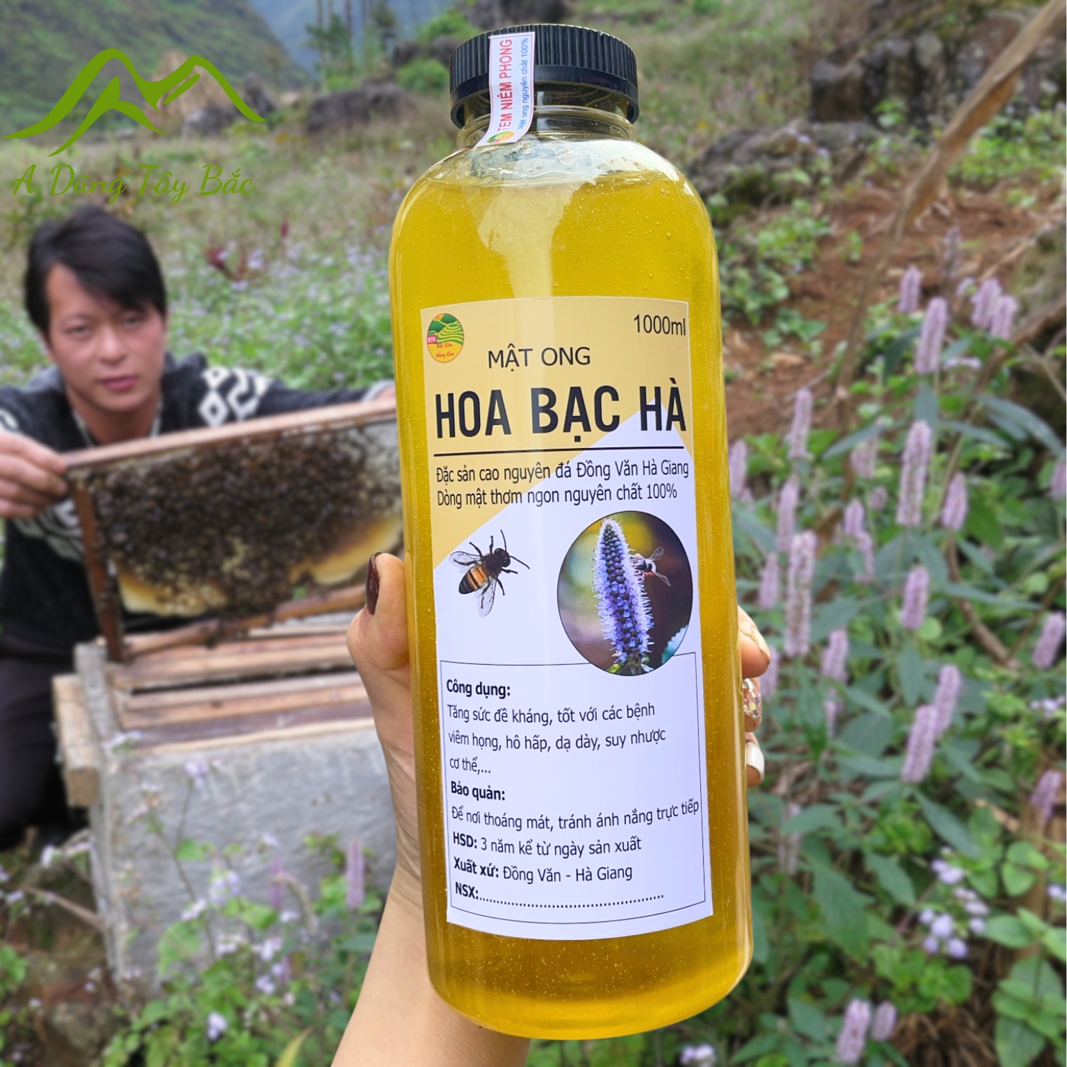 cao nguyên đá Đồng Văn Hà Giang mật ong bạc hà