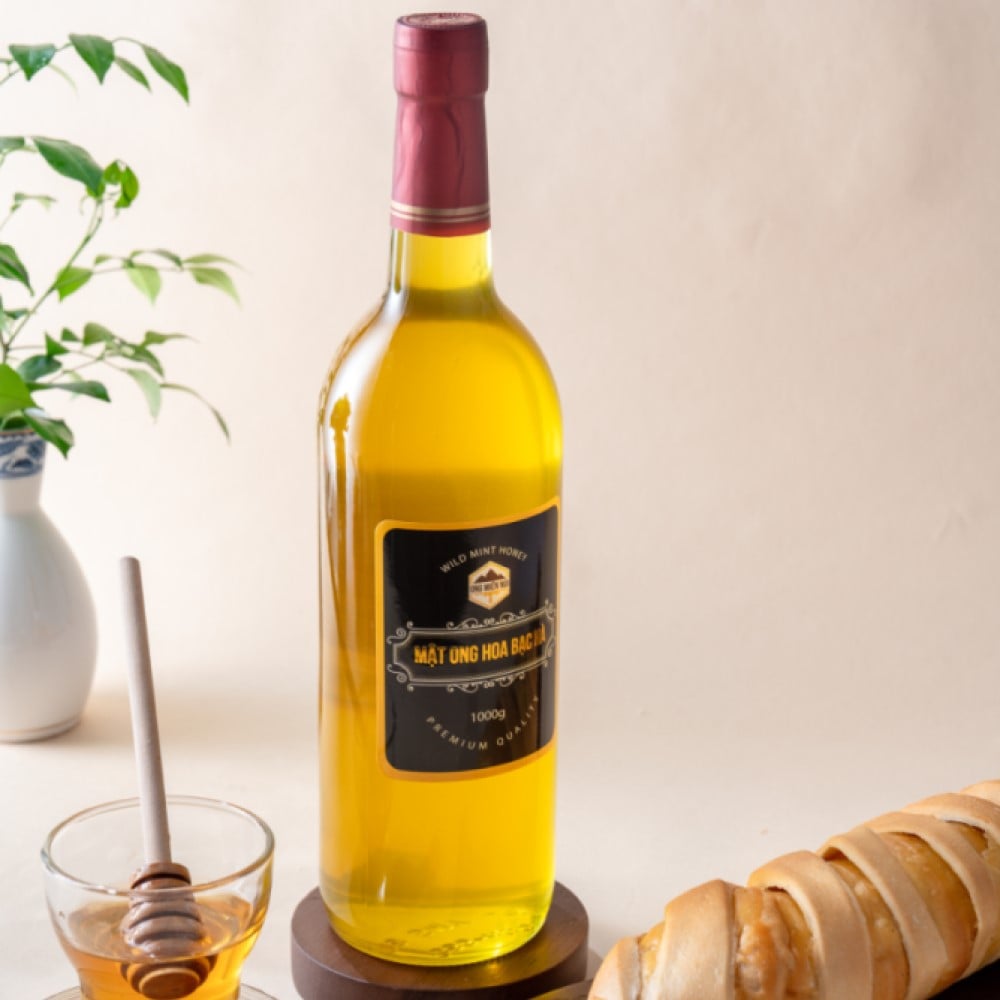 mật ong bạc hà Hà Giang hỗ trợ tiêu hóa