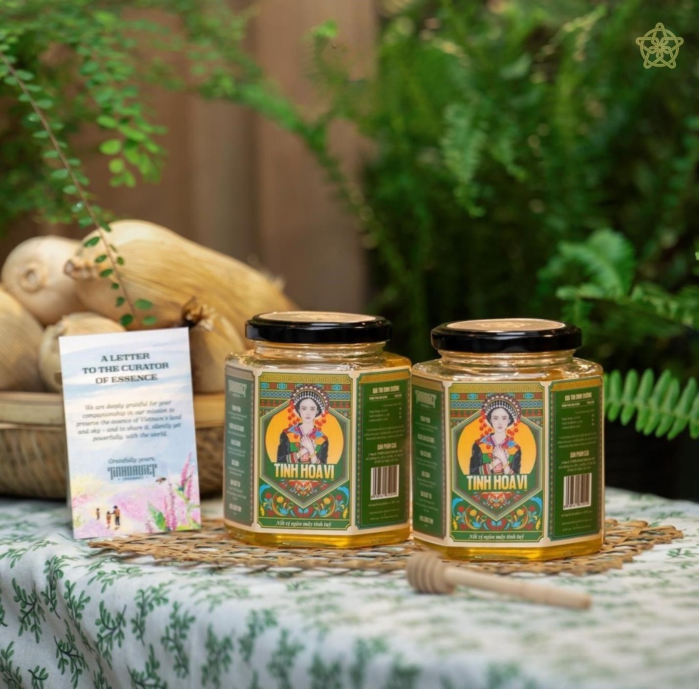 thu hoạch mật ong bạc hà Hà Giang tháng 10 đến 12