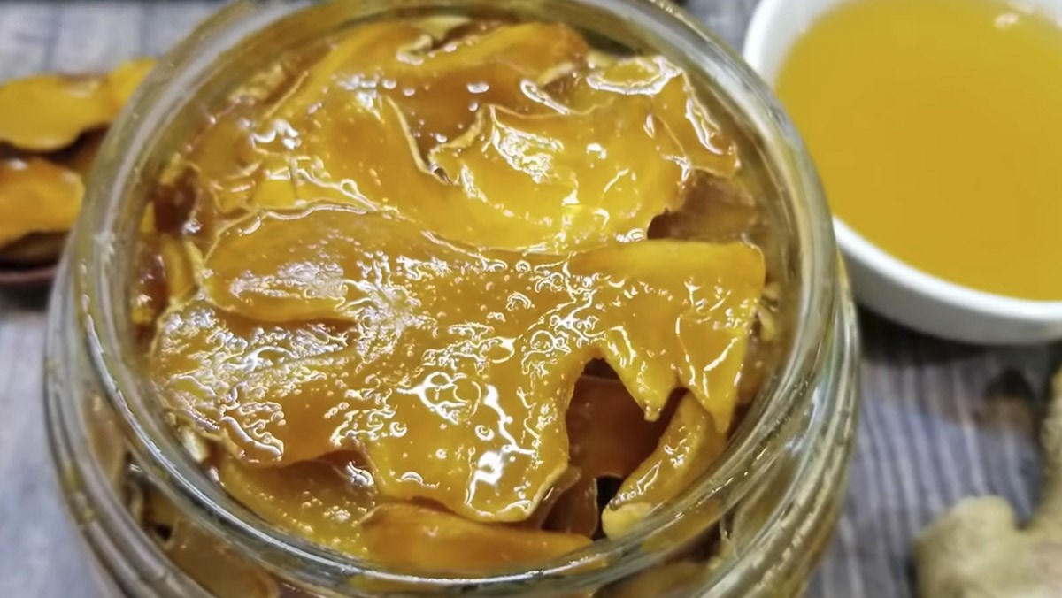 cách làm mật ong gừng tại nhà