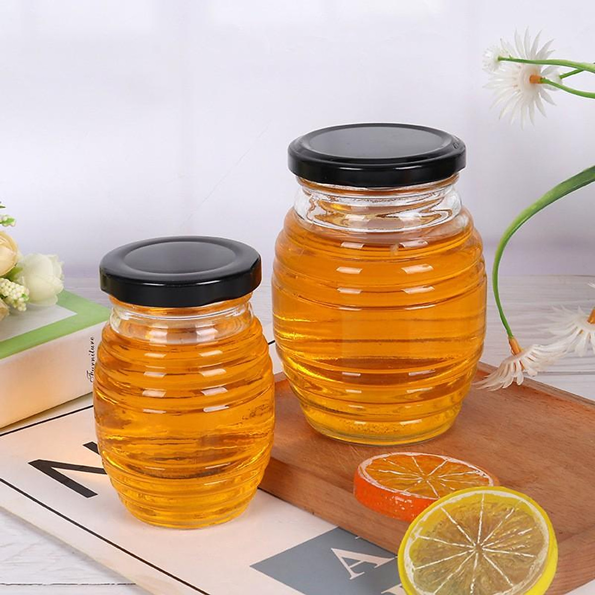 mặt nạ mật ong hoa nhãn và nước cốt chanh