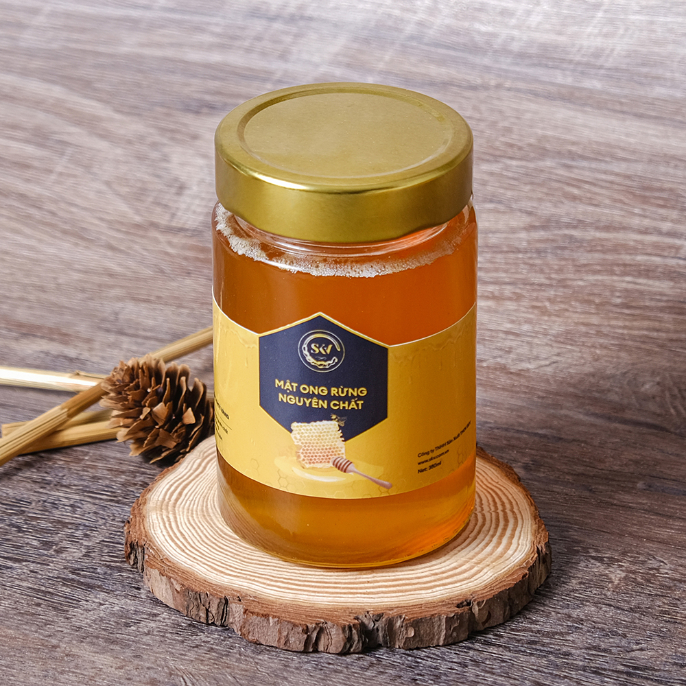 bọt khí mật ong rừng nguyên chất