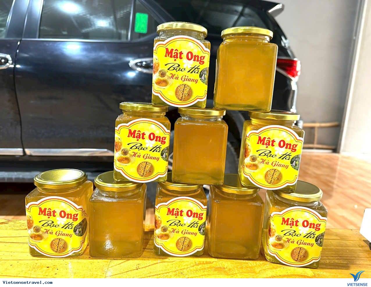 mật ong bạc hà Hà Giang vị ngọt thanh