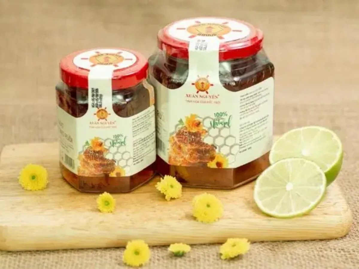 mật ong nghệ làm sáng da mờ nám tàn nhang