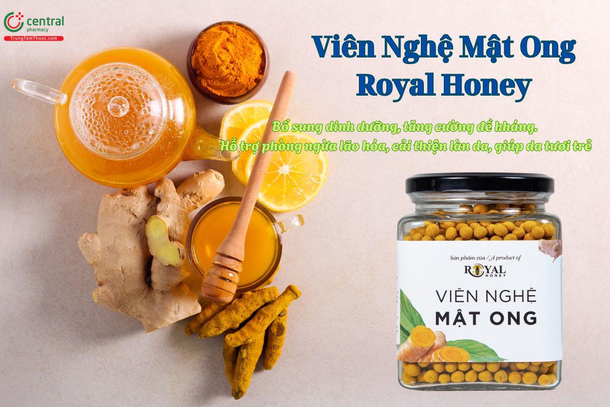 mật ong nghệ tăng cường hệ miễn dịch