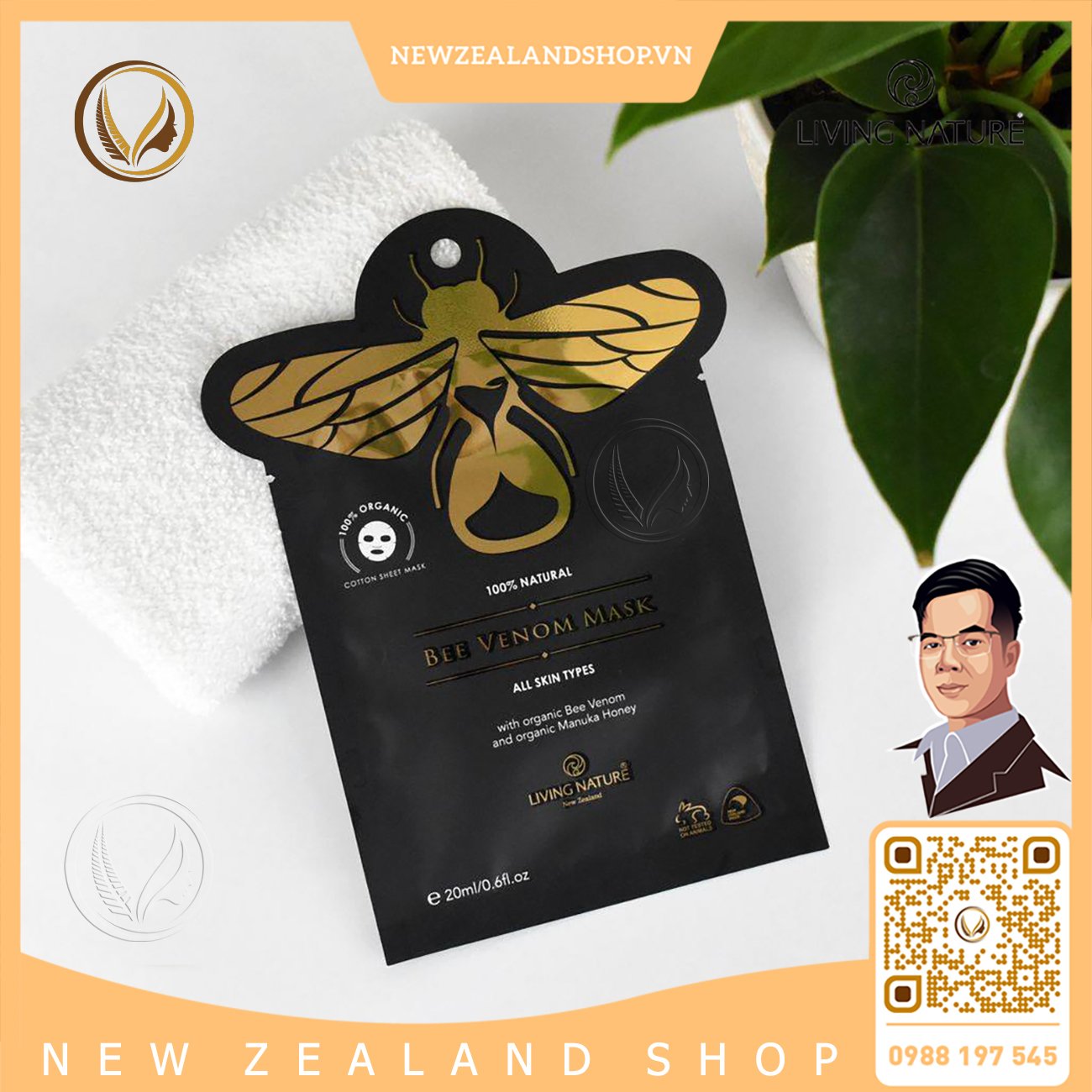 mặt nạ mật ong Manuka chăm sóc da