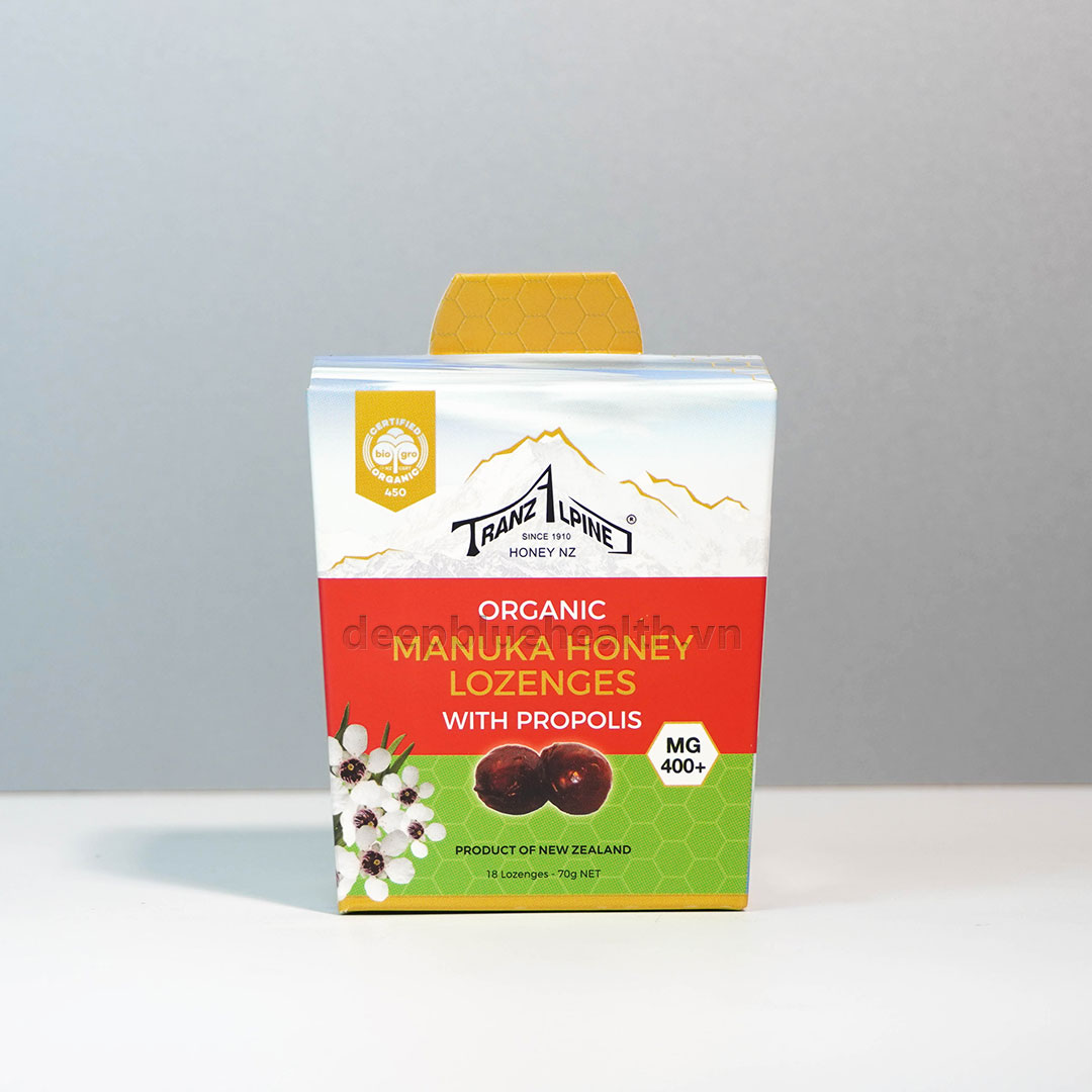 mật ong Manuka trị viêm họng