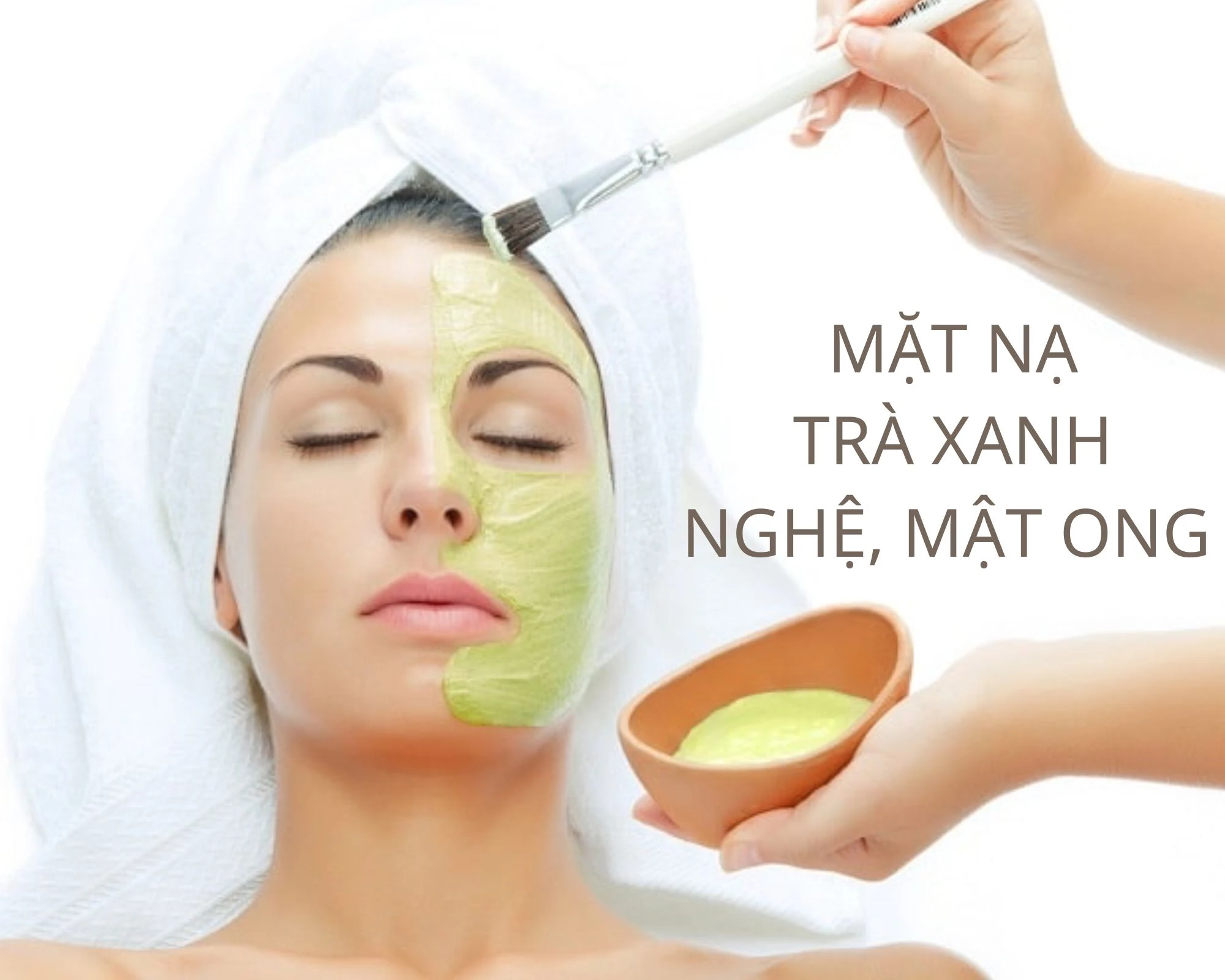 mặt nạ nghệ mật ong làm sáng da