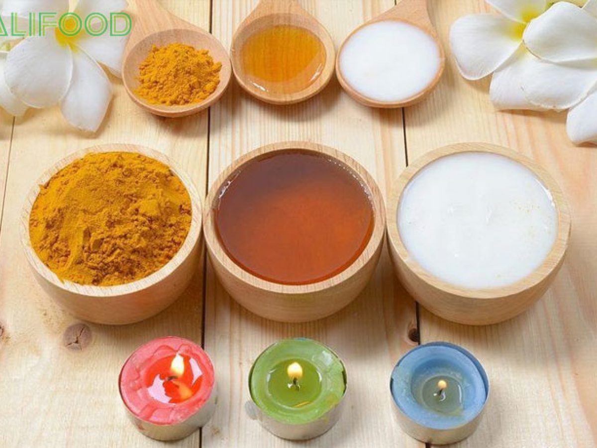 mặt nạ nghệ mật ong sữa chua dưỡng ẩm