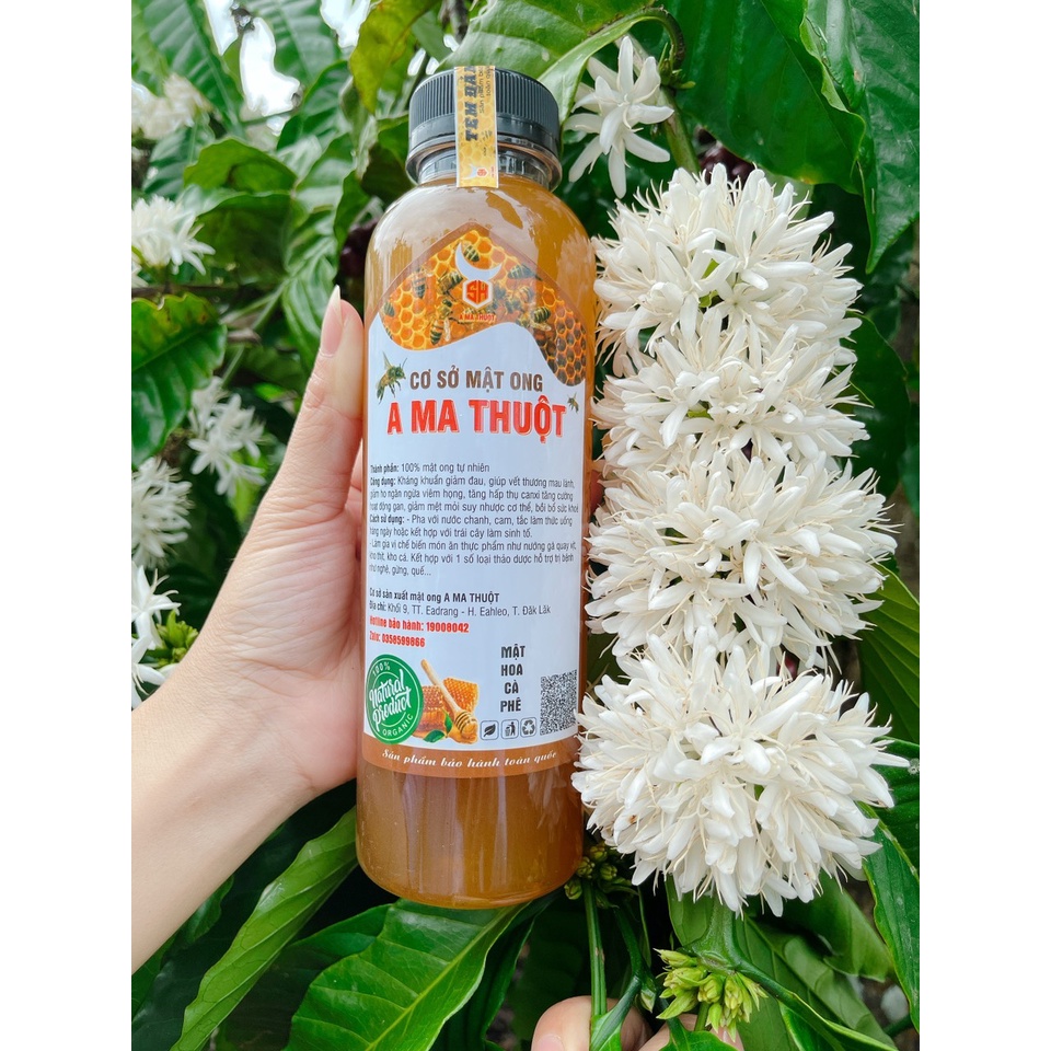 mật ong a ma thuột pha nước chanh