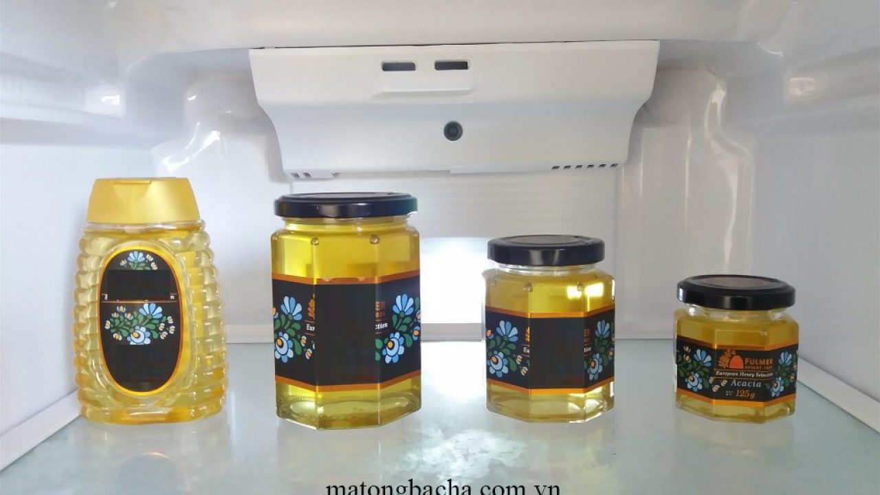 bảo quản mật ong trong tủ lạnh