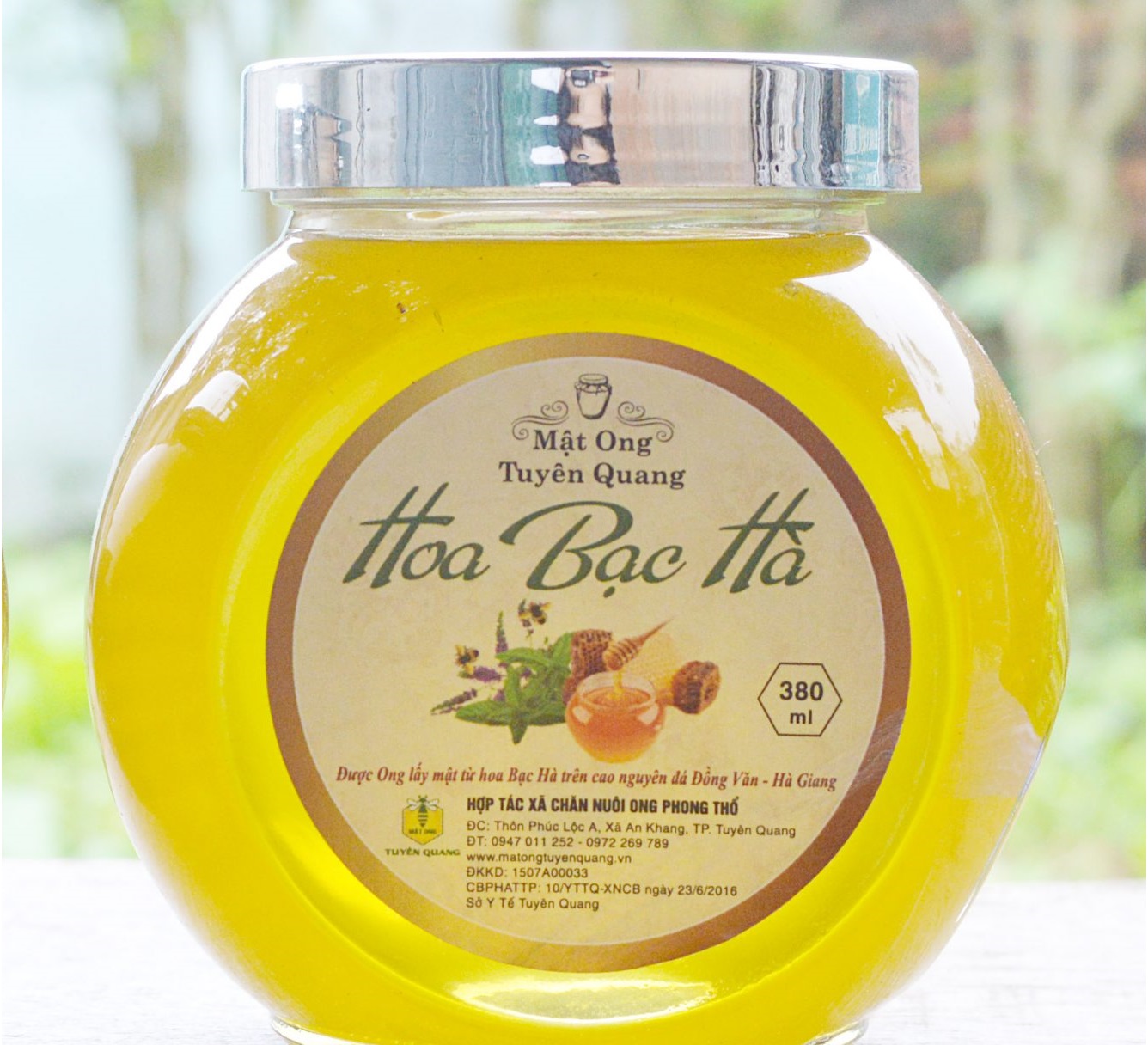 mật ong hoa bạc hà Hà Giang