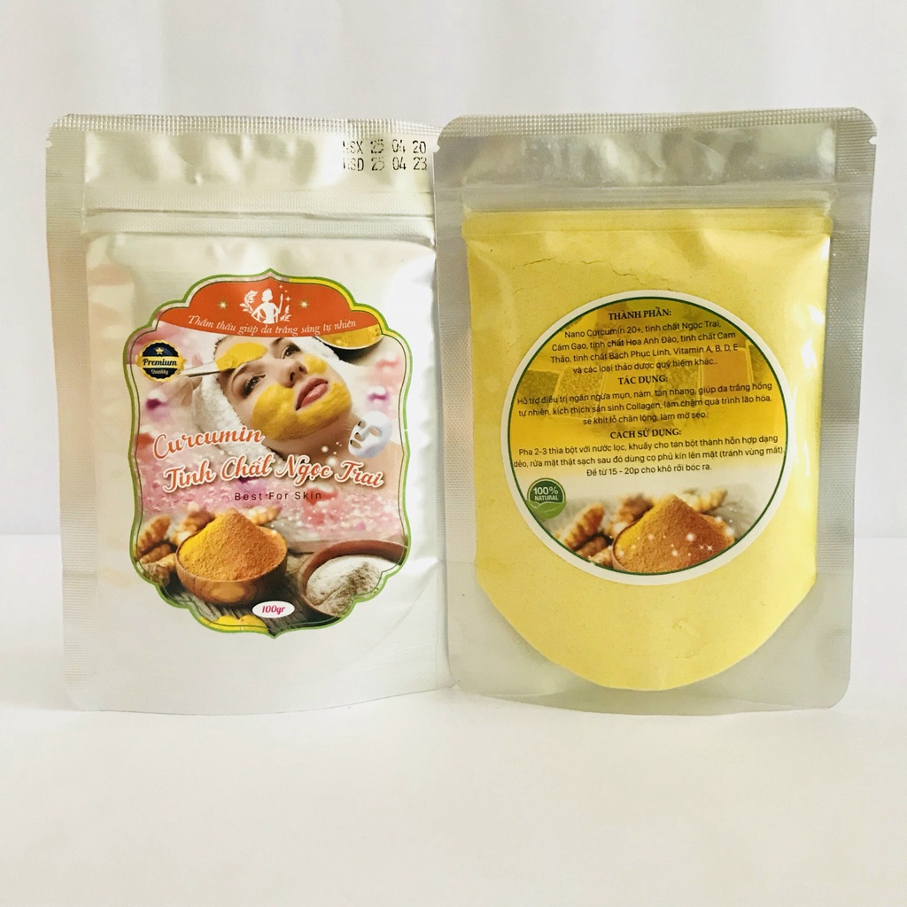 mặt nạ nghệ mật ong sáng da ngừa mụn