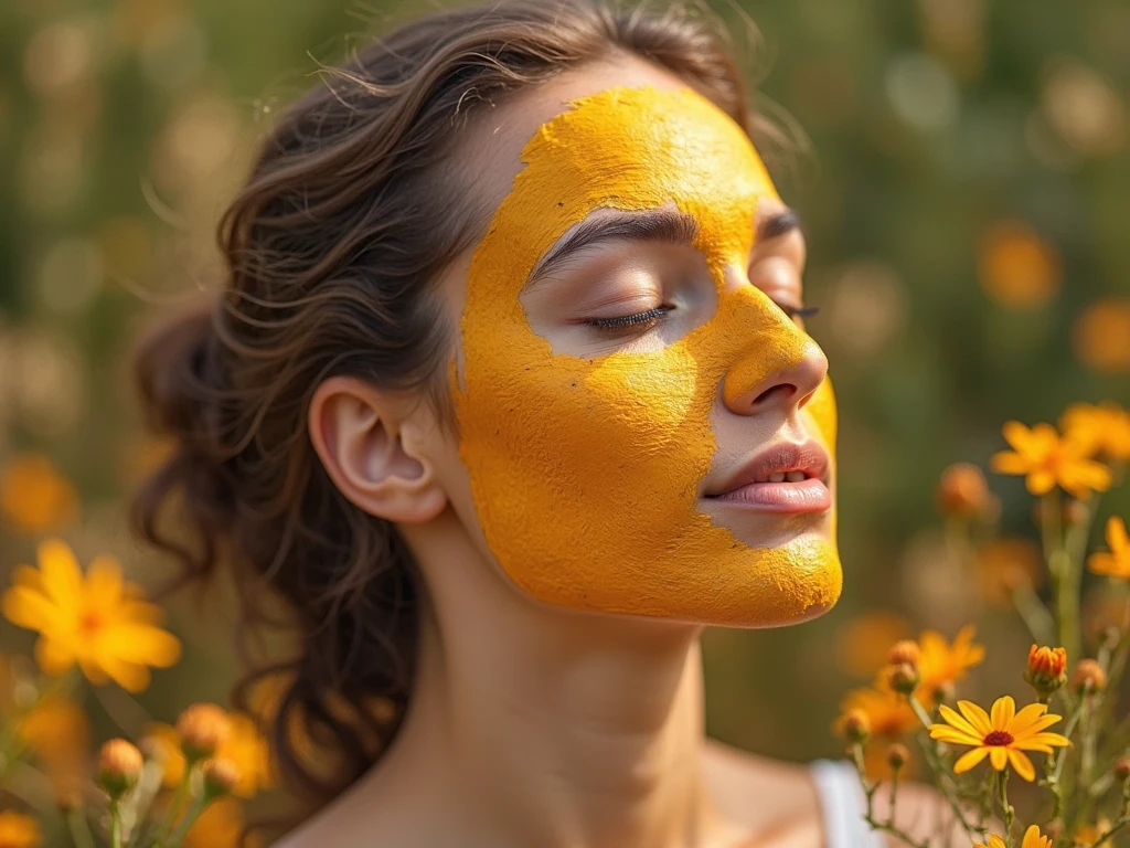 Mặt nạ nghệ mật ong giúp da sáng mịn, mờ thâm nám và dưỡng ẩm tự nhiên